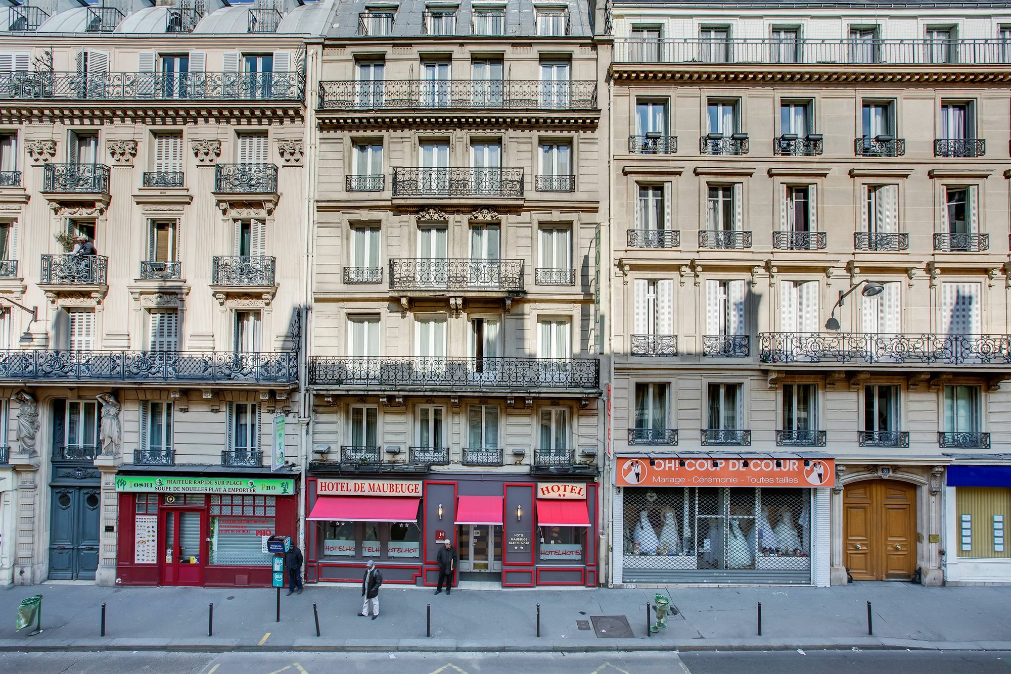 Hotel Maubeuge Gare Du Nord Париж Екстериор снимка